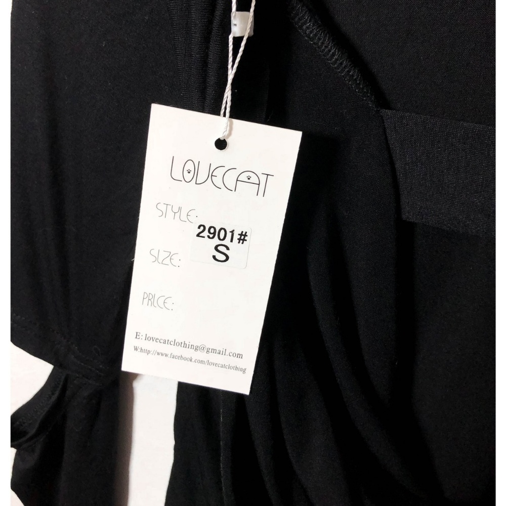 NWT Lovecat Cut Out Low Back Top - Picture 5 of 5